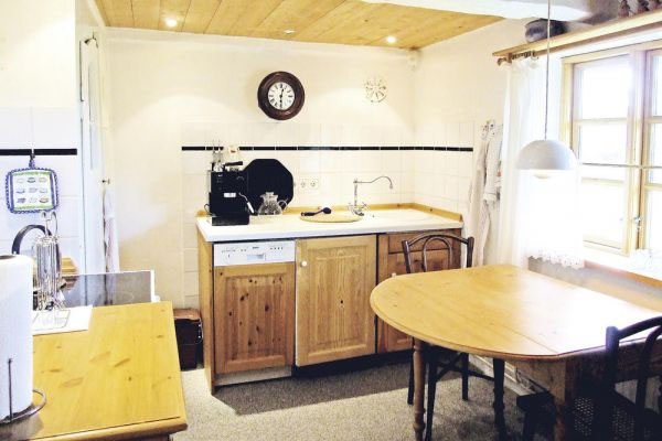 Uriges Ferienhaus für 4 Personen in Langenhorn Nordsee - Küche