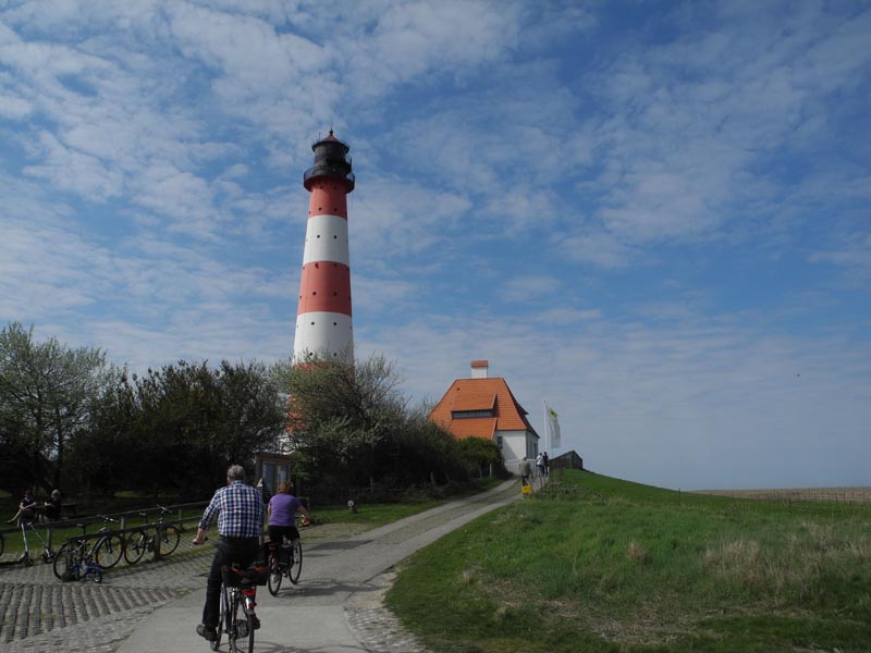 Sehenswürdigkeiten Nordfriesland - Westerhever Leuchtturm